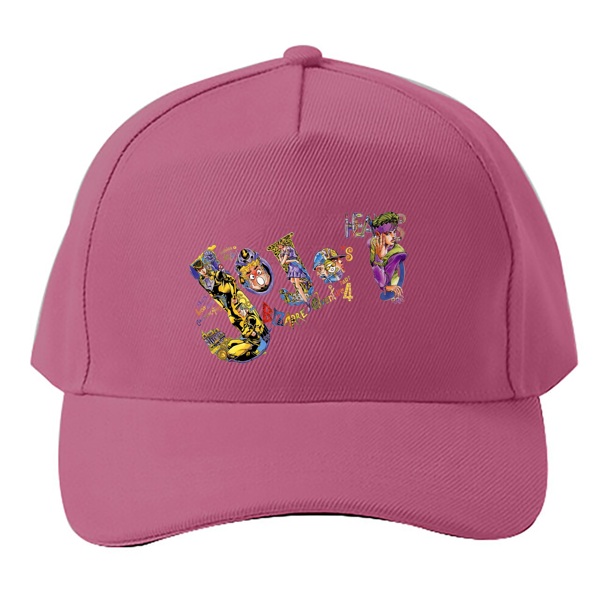 （画像用） ジョジョの奇妙な冒険 JoJo's Bizarre Adventure ベースボールキャップ 綿100％ 男女兼用 帽子 スポーツ